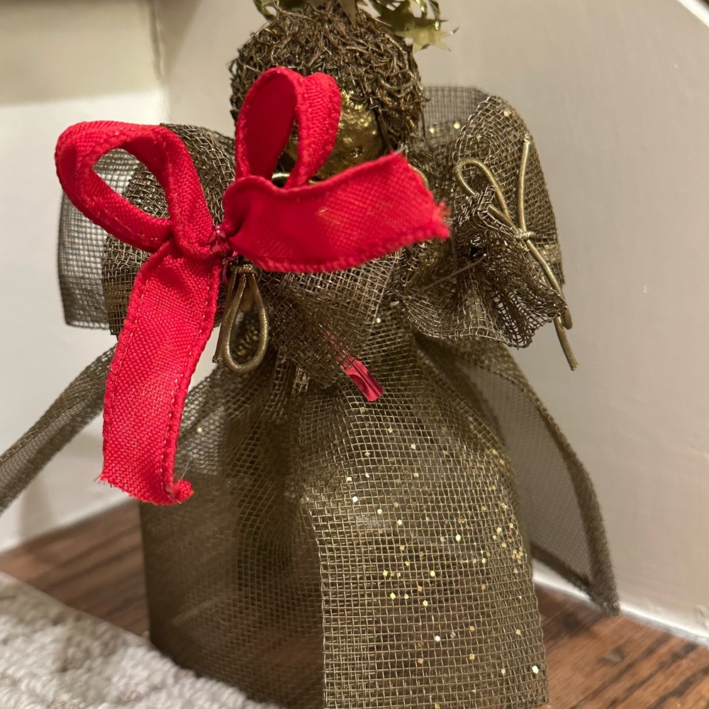 🎄Mesh Angel Ornament /Mini Tree Topper - Picture 6 of 11